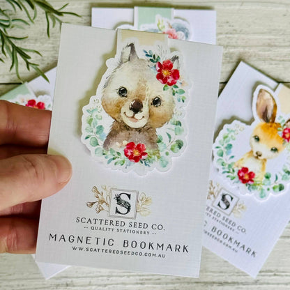 Australian Wombat Magnetic Bookmark - The Book Keeper & Co