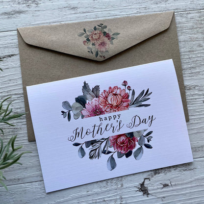 Australian Native Mothers Day greeting card