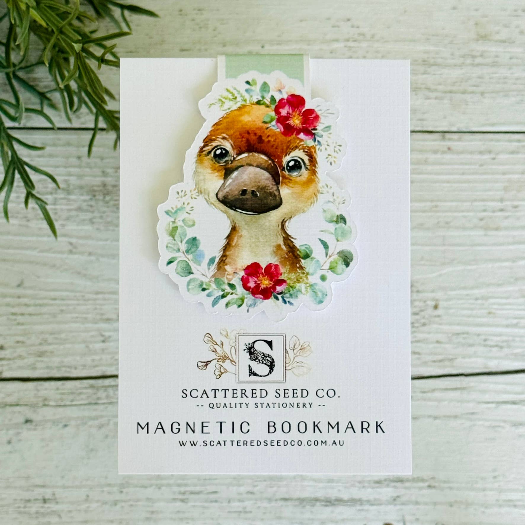 Australian Platypus Magnetic Bookmark - The Book Keeper & Co