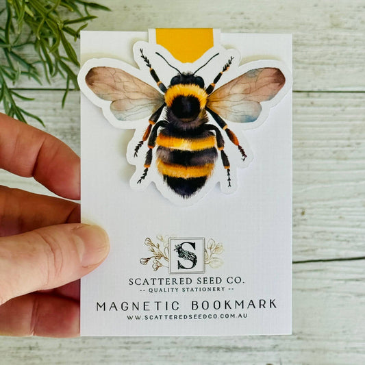 Bee Magnetic Bookmark - The Book Keeper and Co