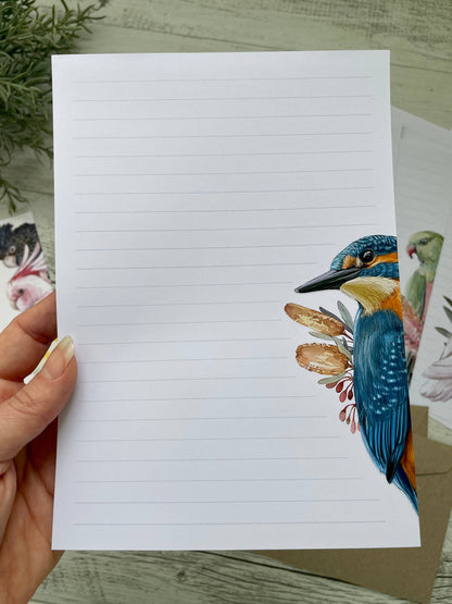 Australian Birds Letter Writing Lined Paper Set - The Book Keeper & Co