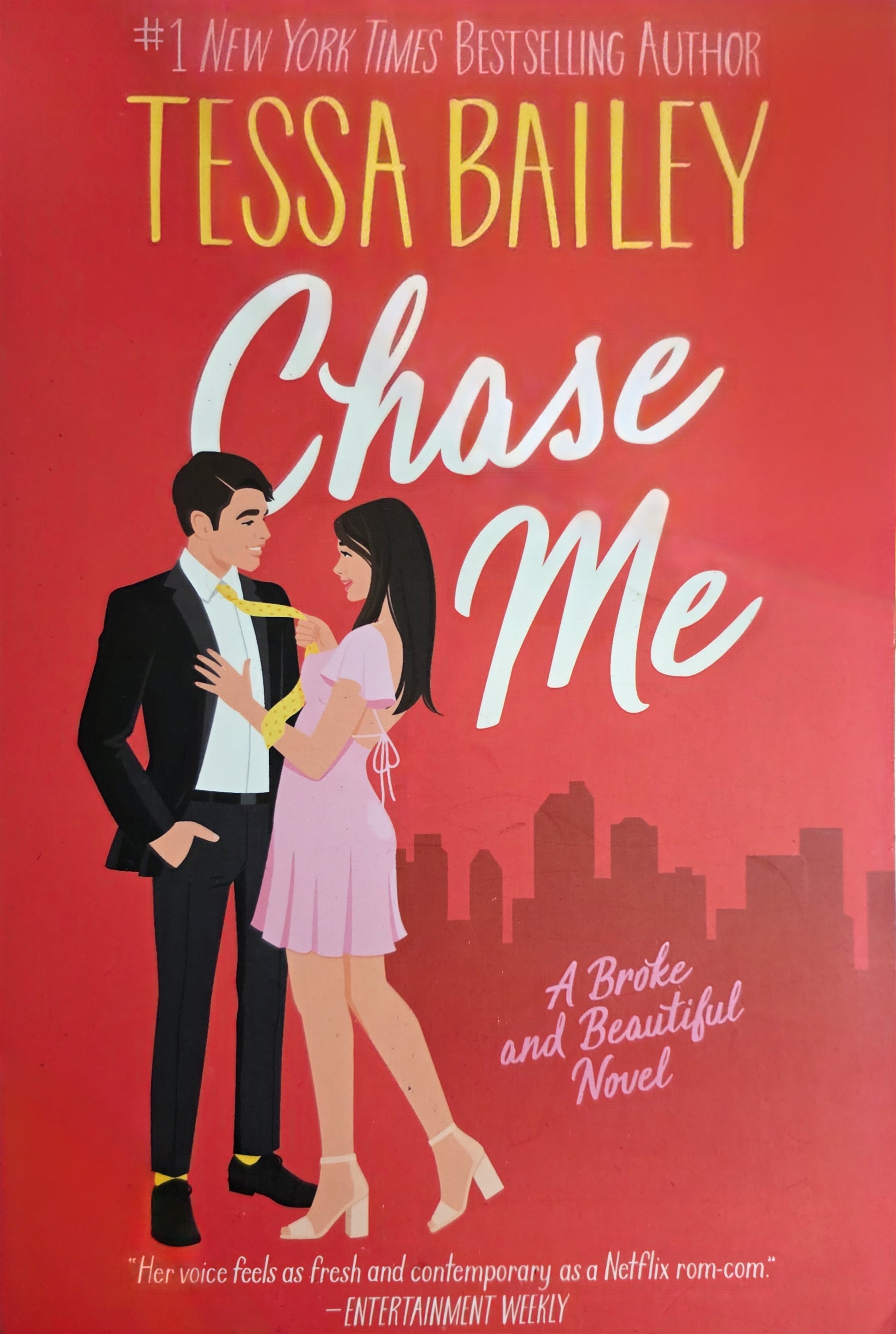 Chase me by tessa Bailey - The Book Keeper & Co.