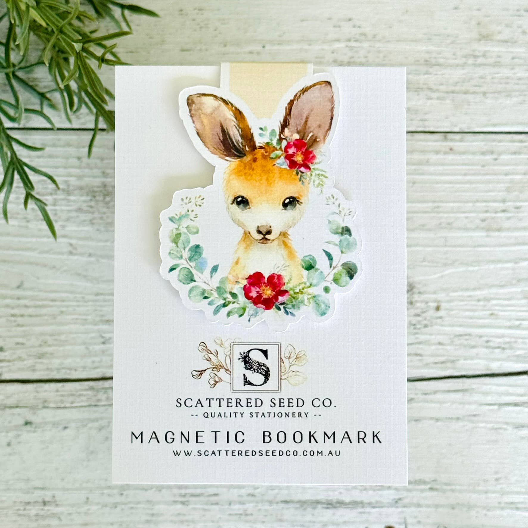Australian Kangaroo Magnetic Bookmark - The Book Keeper and Co