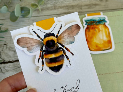 Bee Magnetic Bookmark - The Book Keeper and Co