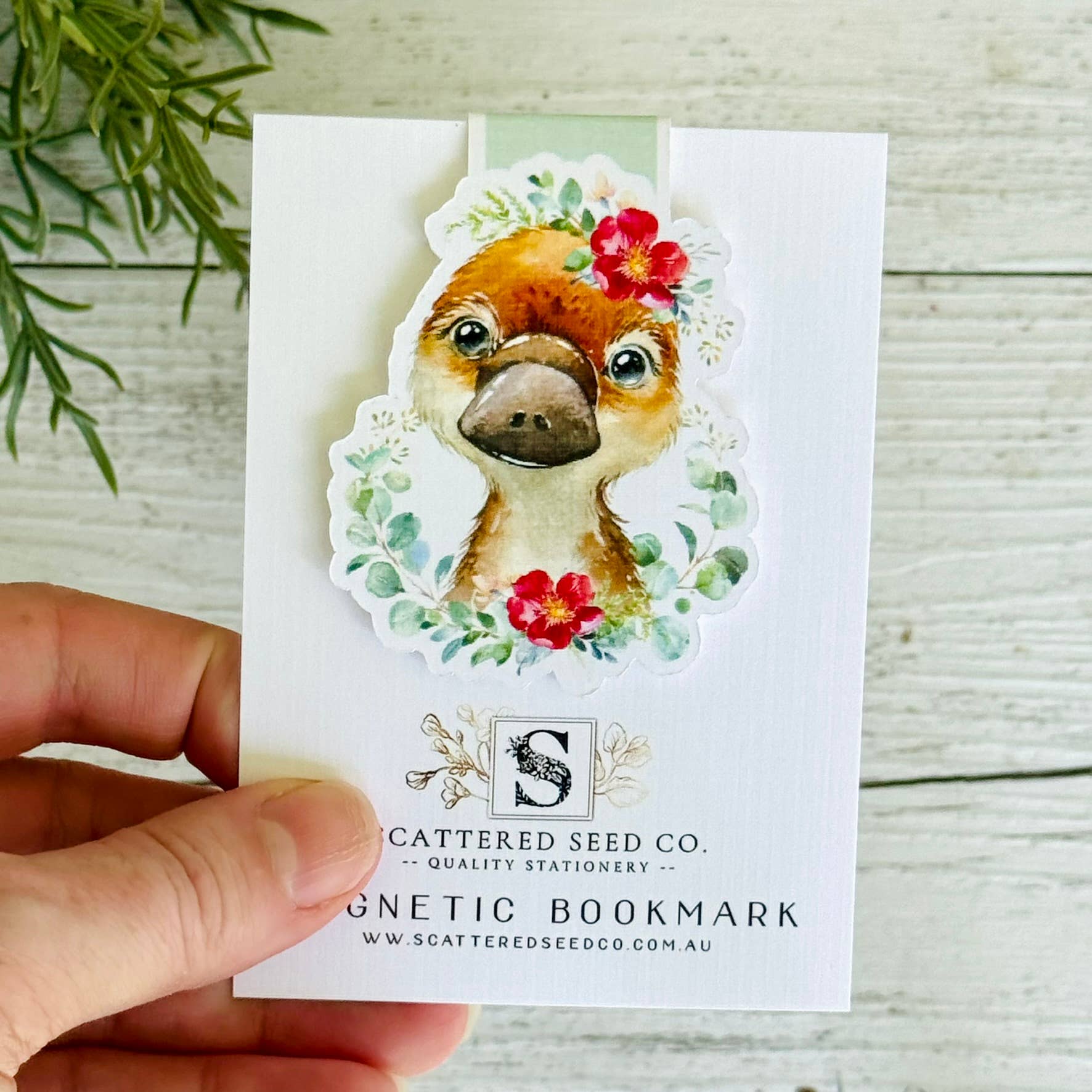 Australian Platypus Magnetic Bookmark - The Book Keeper and Co